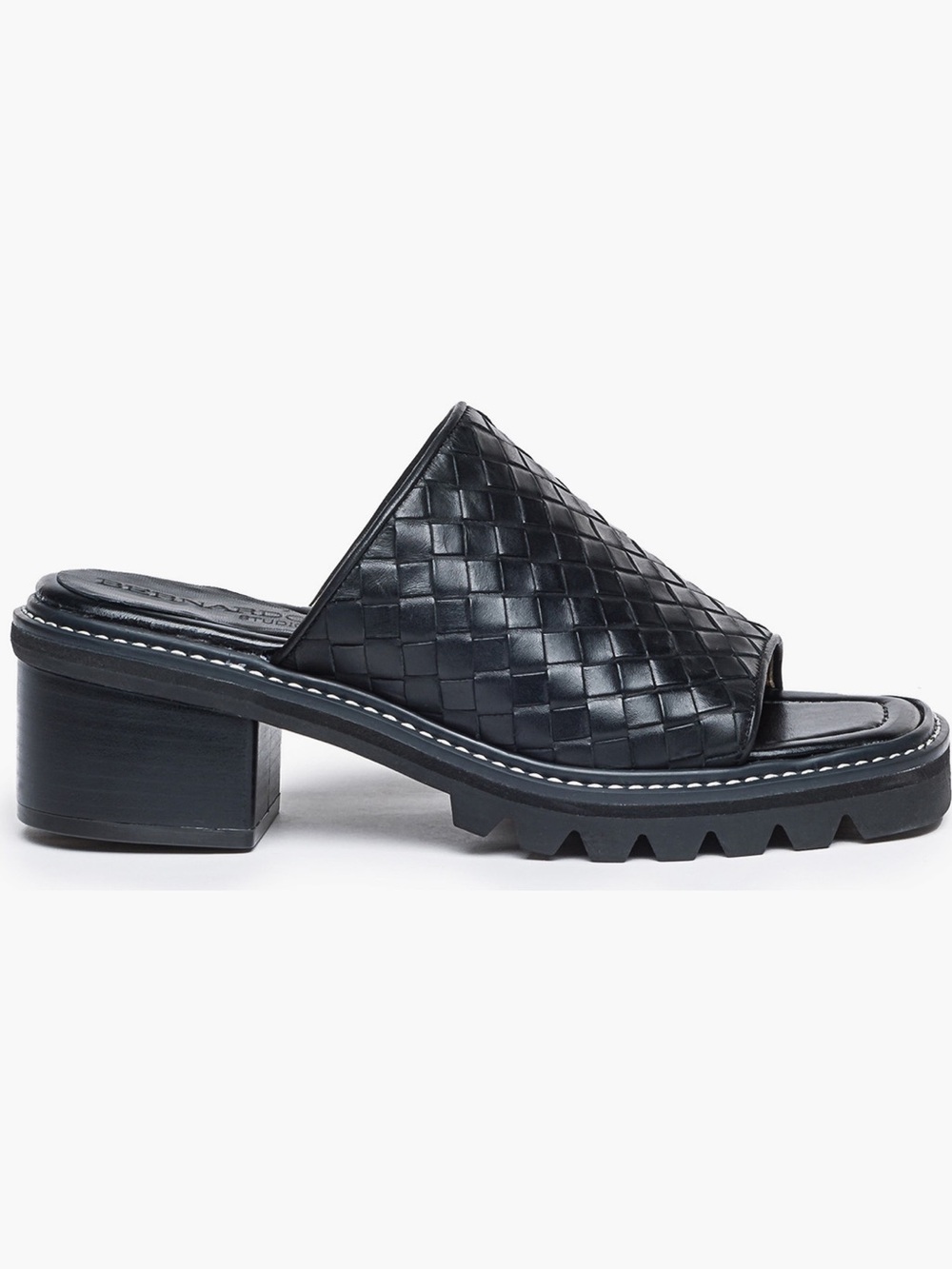Bernardo Studio Black Woven Slide Sandals size 10